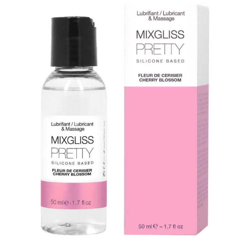 Лубрикант Mixgliss Pretty с аромат на вишнев цвят, 50 ml
