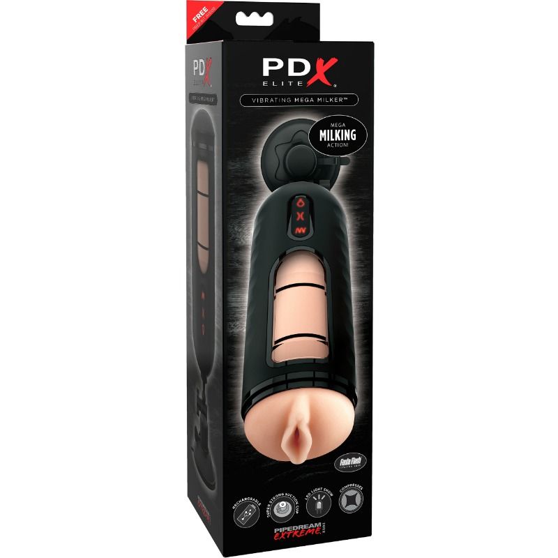 PDX ELITE Vibrating Mega Milker вибриращ мастурбатор