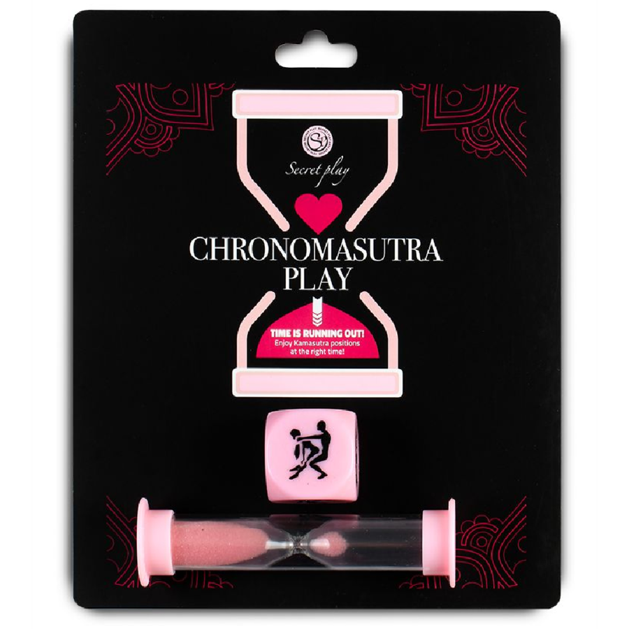 Еротични зарове Secretplay Chronomasutra с пясъчен часовник