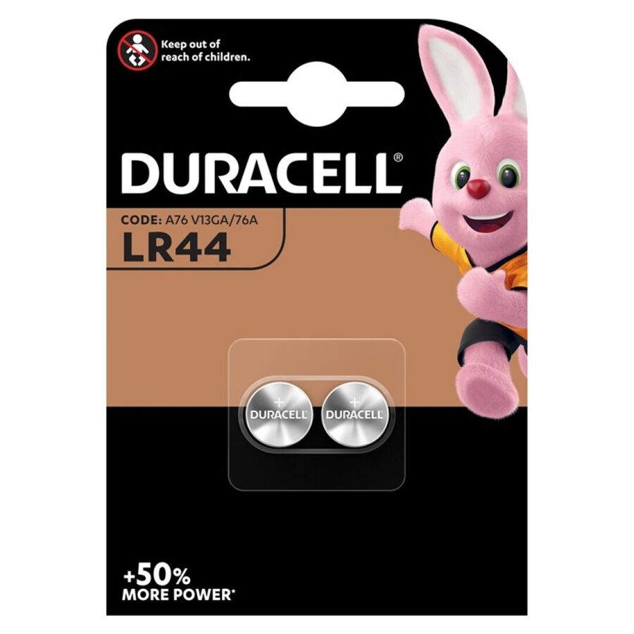Батерия бутон LR44 с надеждна и дълга работа за малки устройства | DURACELL
