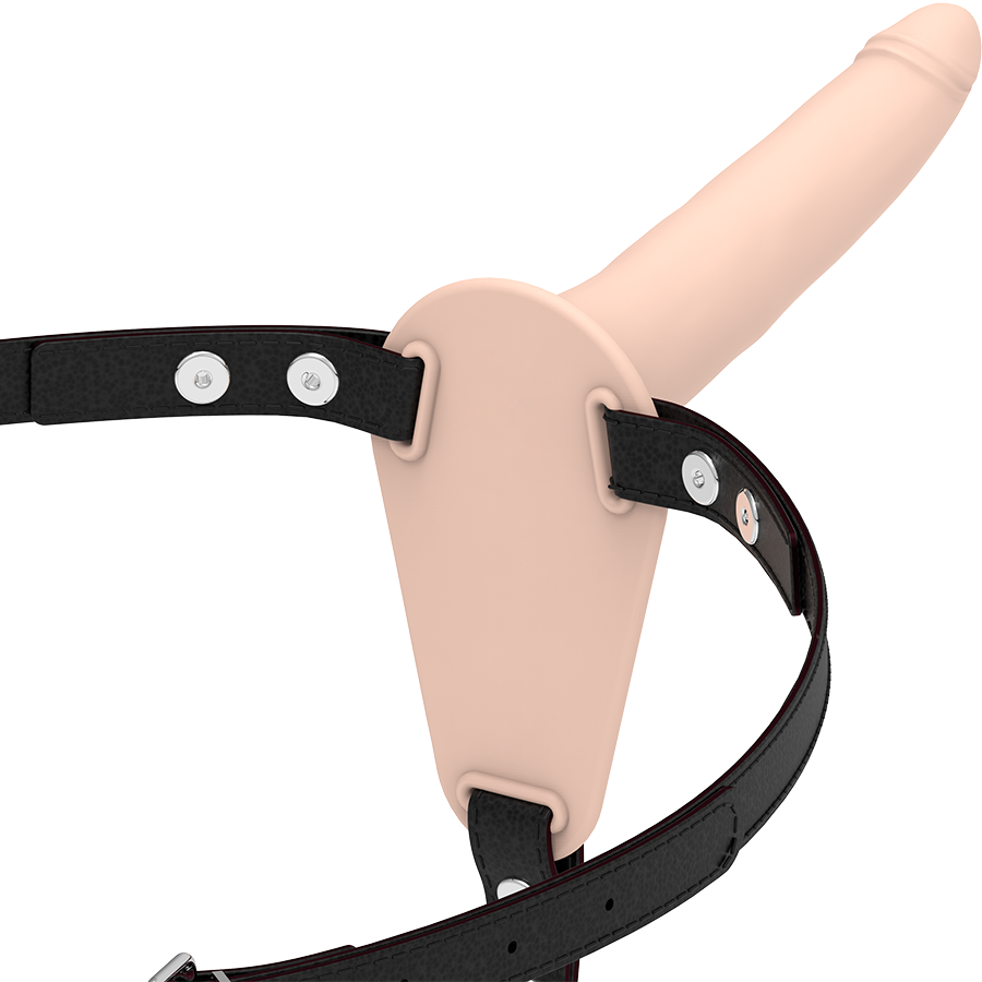 Fetish Submissive страпон колан със силиконов дилдо, 15 cm