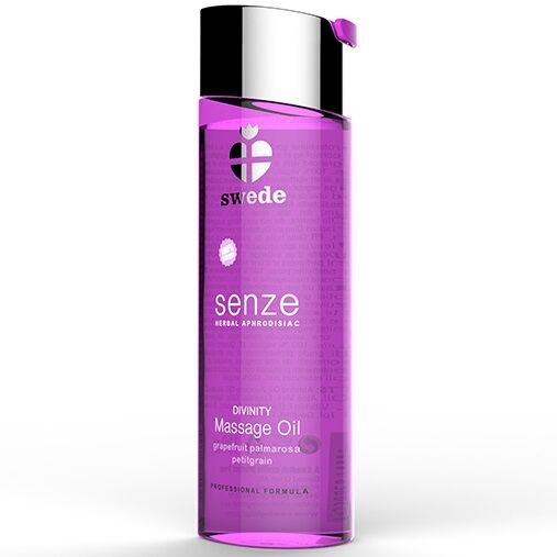 Масажно олио SWEDE Divinity с грейпфрут, палмароза и петигрен, 75 ml