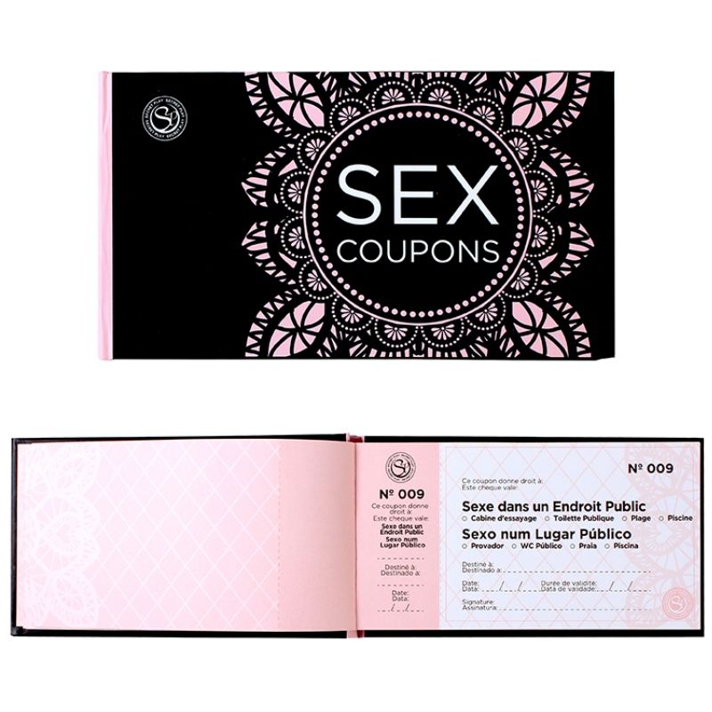 SECRETPLAY Sex Coupons, еротична игра на френски и португалски