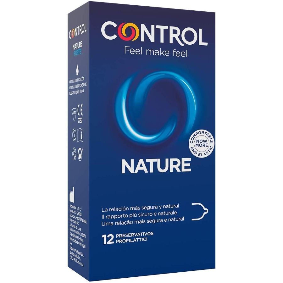 Стандартни презервативи CONTROL Adapta Nature, 12 броя