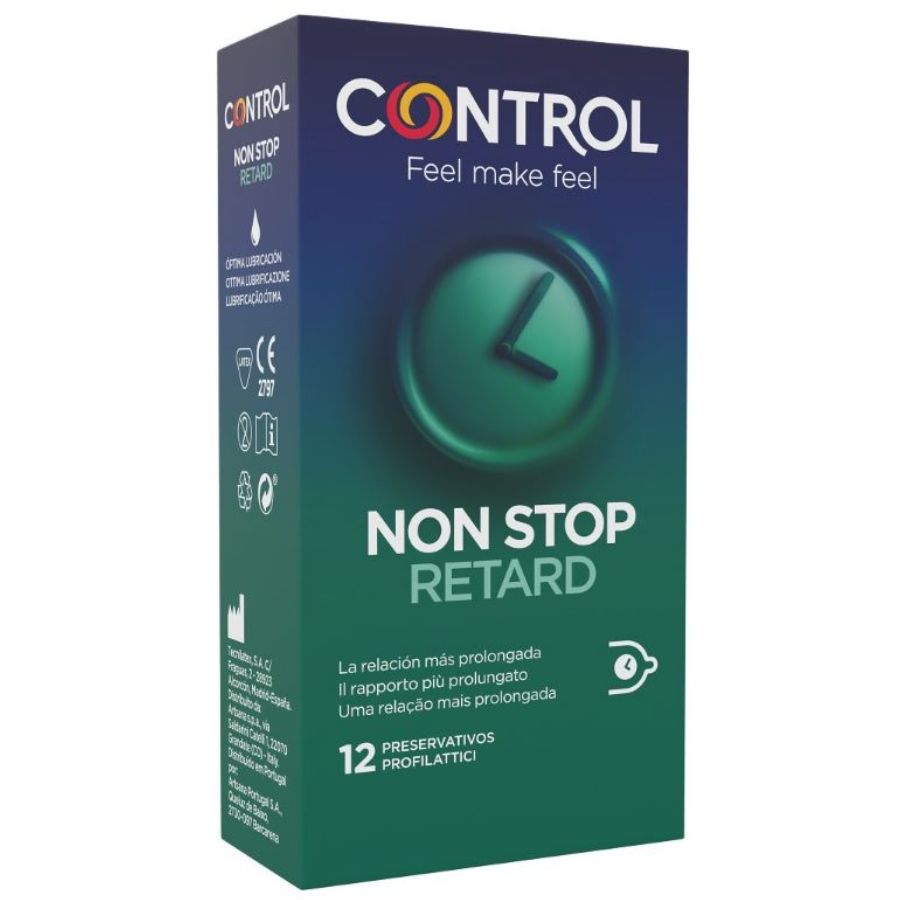 Презервативи CONTROL NON STOP с бензокаин, 12 броя