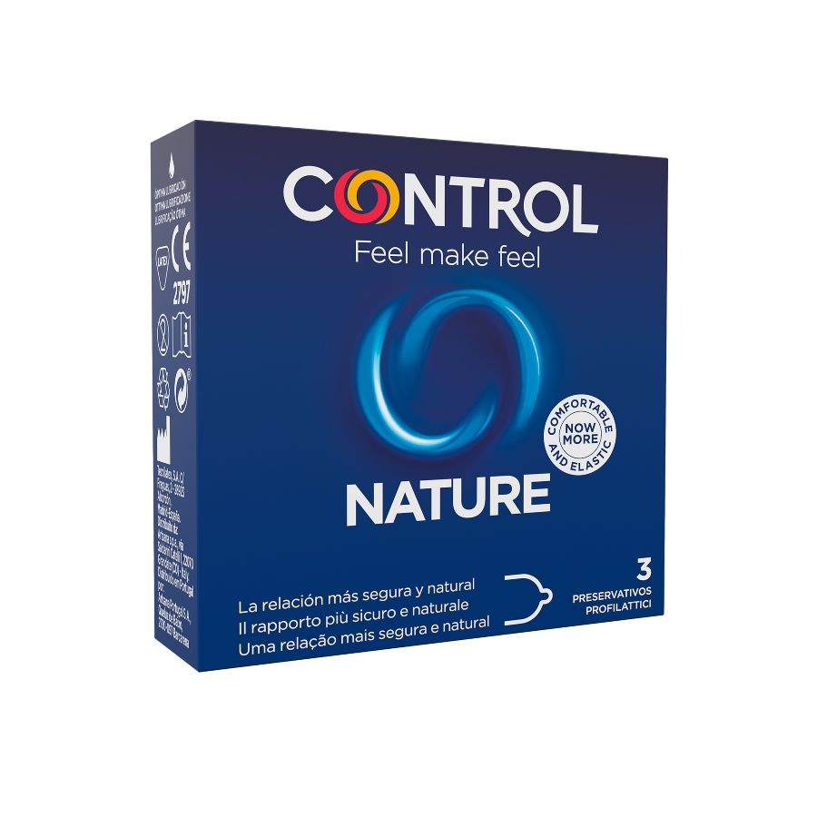 Презервативи CONTROL Adapta Nature Standard, 3 броя