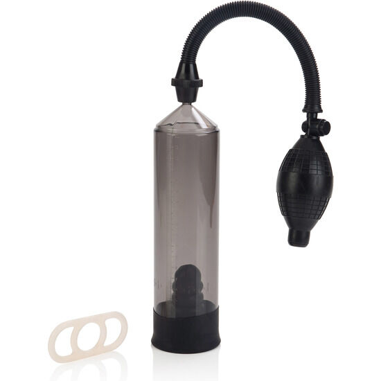CalExotics Precision Pump помпа за пенис със силиконов пръстен