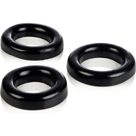 CALEXOTICS Colt 3 Ring Set: 3 силиконови пръстена за пенис