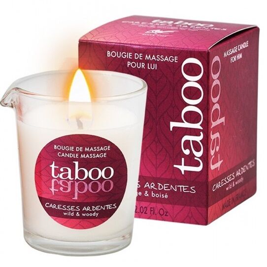 Масажна свещ RUF Taboo Caresses Ardentes