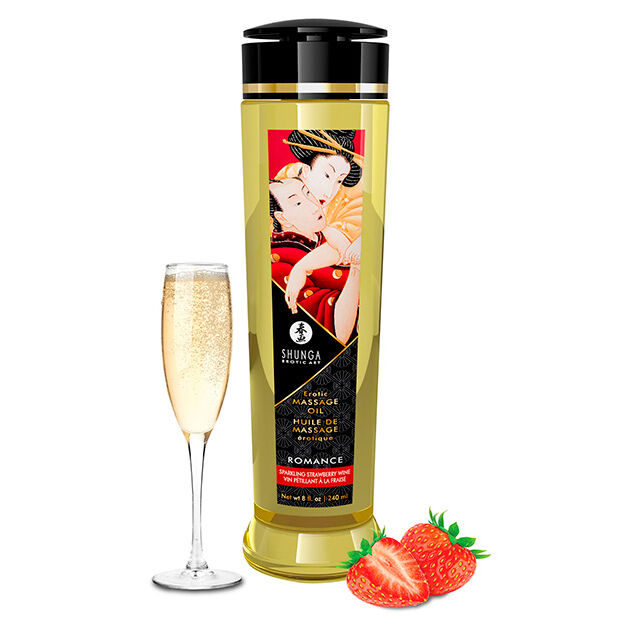 Масажно олио Shunga Erotic Romance, 240 ml