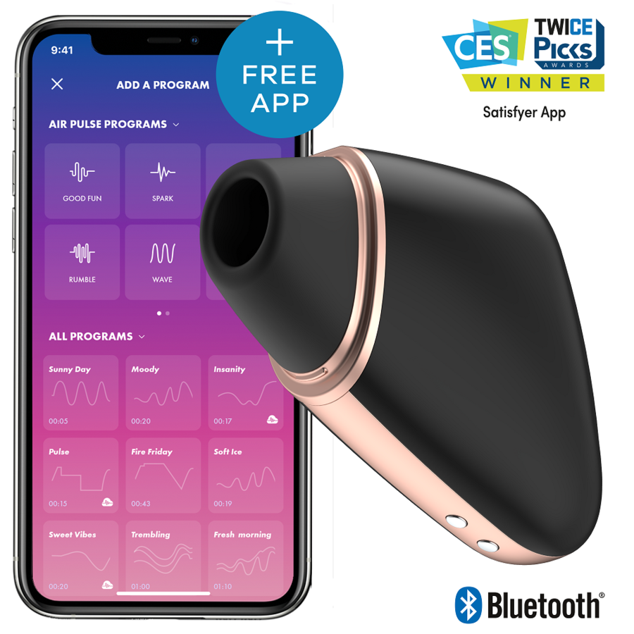 Клиторен стимулатор с въздушни пулсации Satisfyer Love Triangle