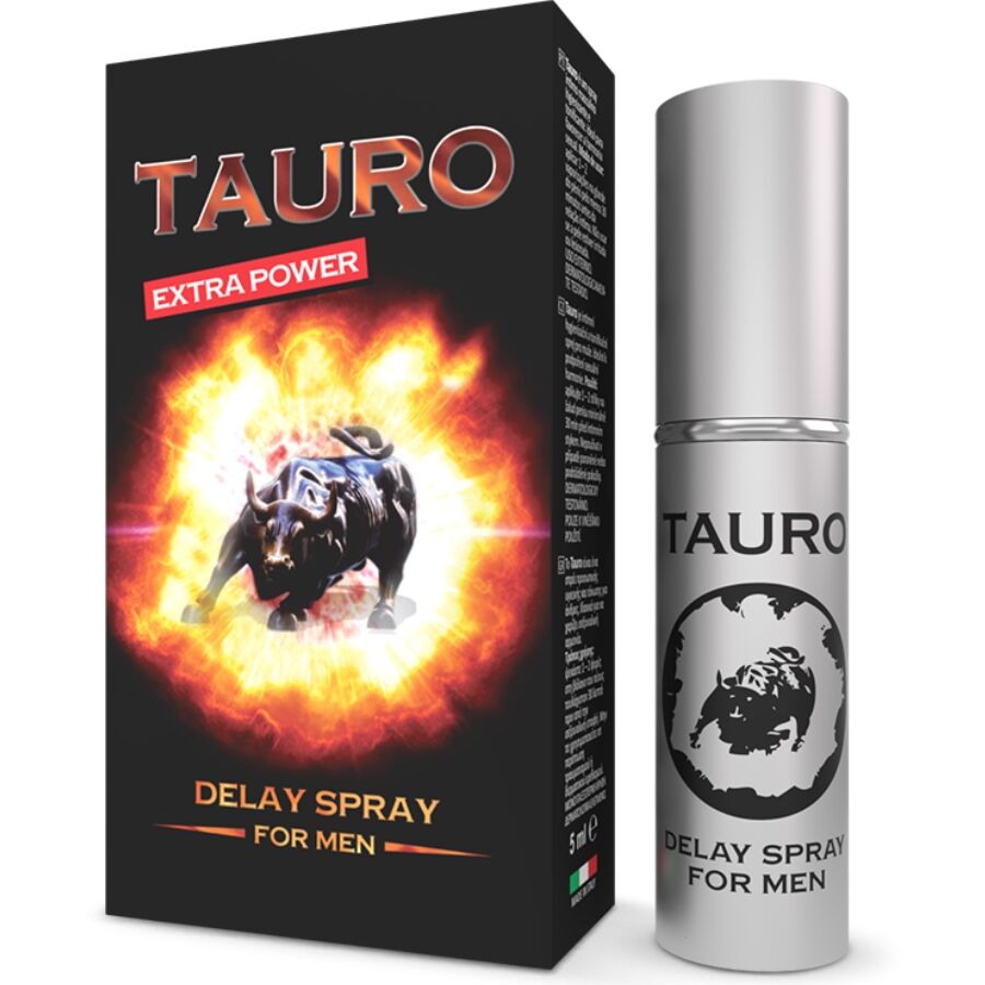 TAURO Extra Power спрей за забавяне на еякулацията за мъже, 5 ml