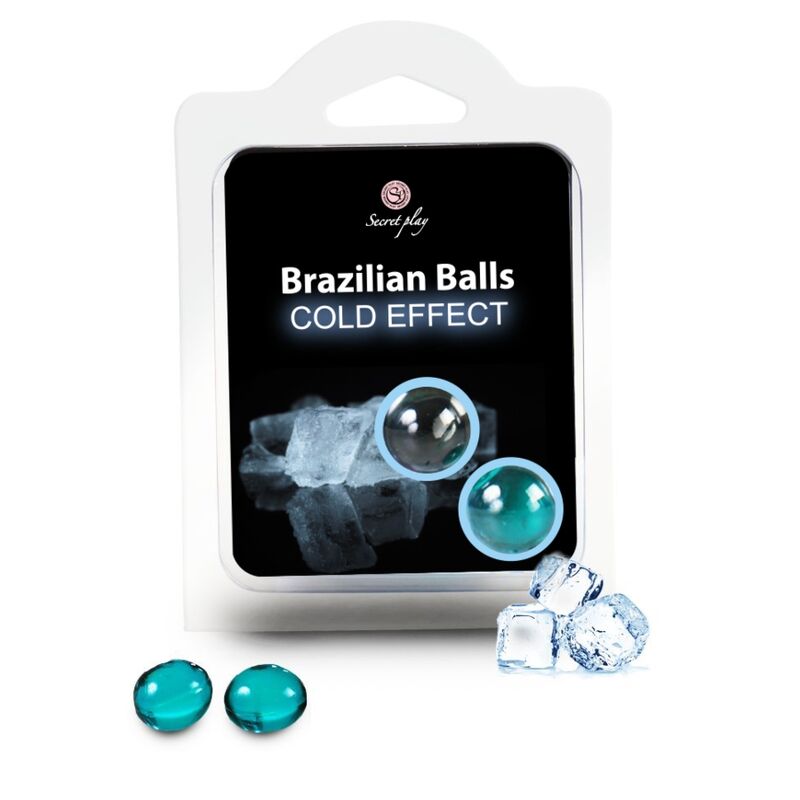 Secretplay Brazilian Balls Cold Effect, охлаждащи топчета за разтапяне