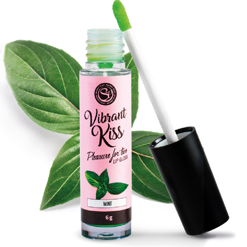 SECRETPLAY Vibrant Kiss гланц за устни с вкус на мента