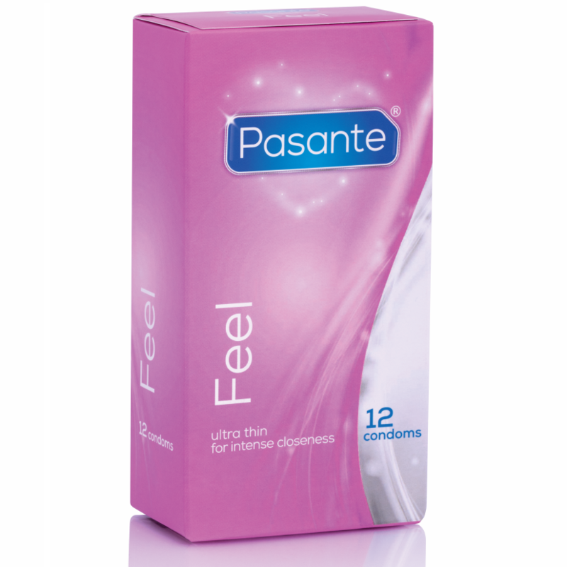 Тънки презервативи Pasante Sensitive Ultra Fine, 12 броя