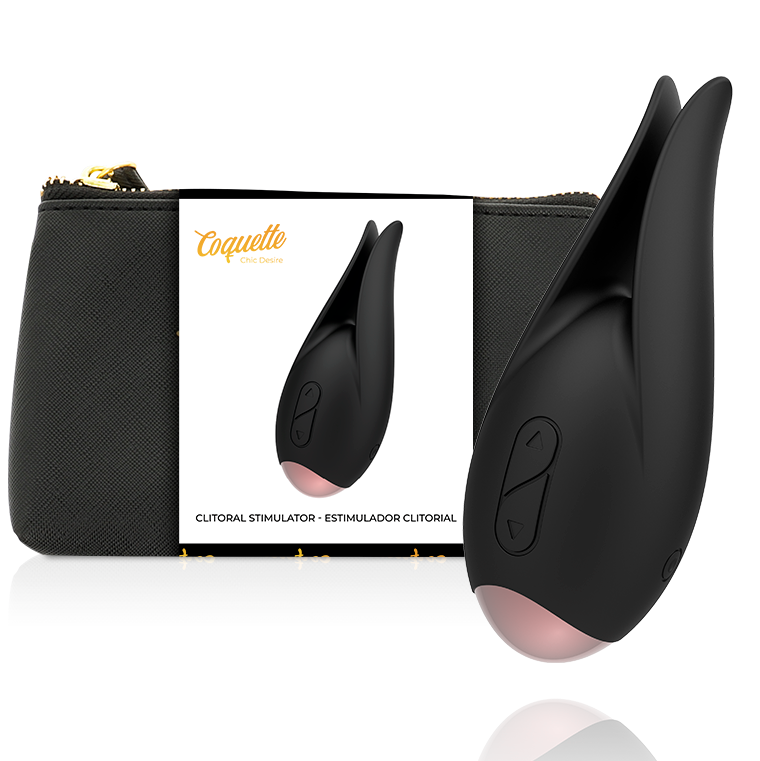 Клиторен стимулатор Coquette Chic Desire със златно цвете