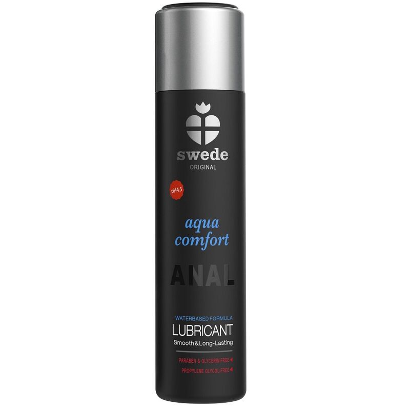 SWEDE Aqua Comfort Anal, анален лубрикант, 60 ml