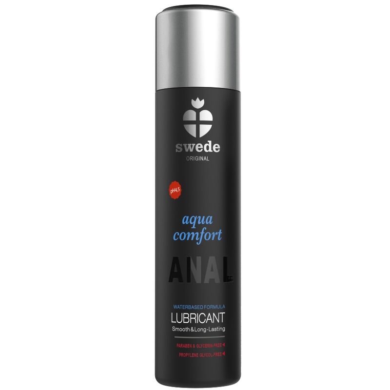 Анален лубрикант на водна основа SWEDE Aqua Comfort, 120 ml
