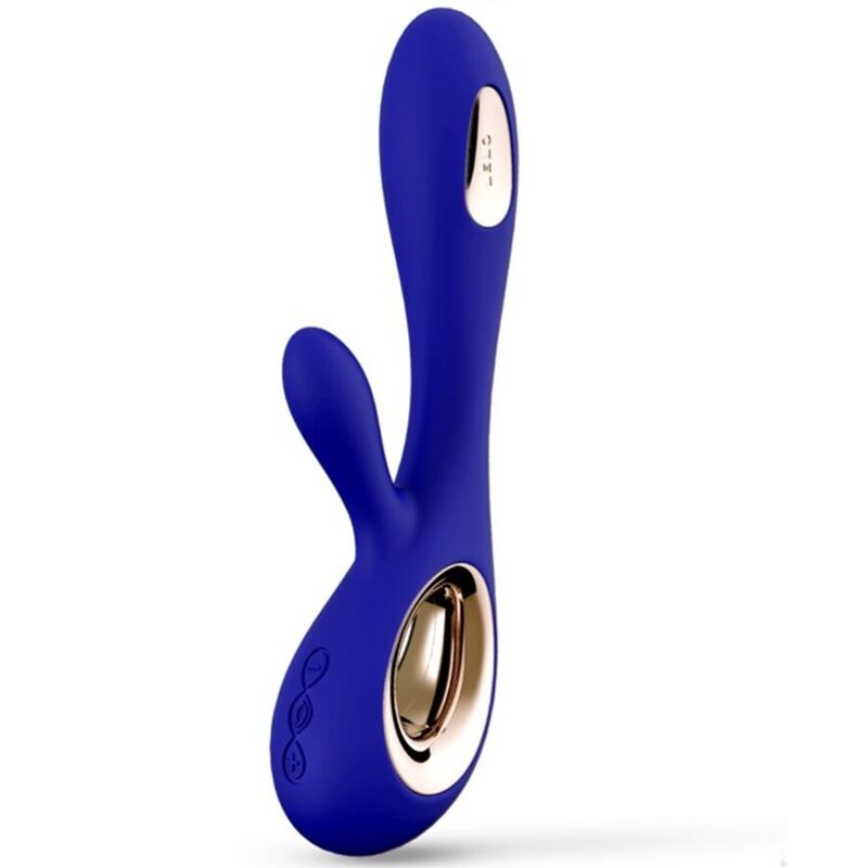 LELO Soraya Wave вибратор тип заек в цвят среднощно синьо