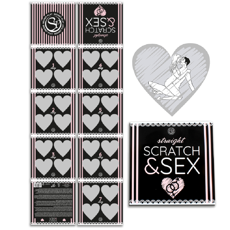 Еротична игра Secretplay Scratch & Sex за хетеросексуални двойки