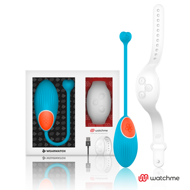 WEARWATCH WatchMe вибриращо яйце с дистанционно управление, синьо