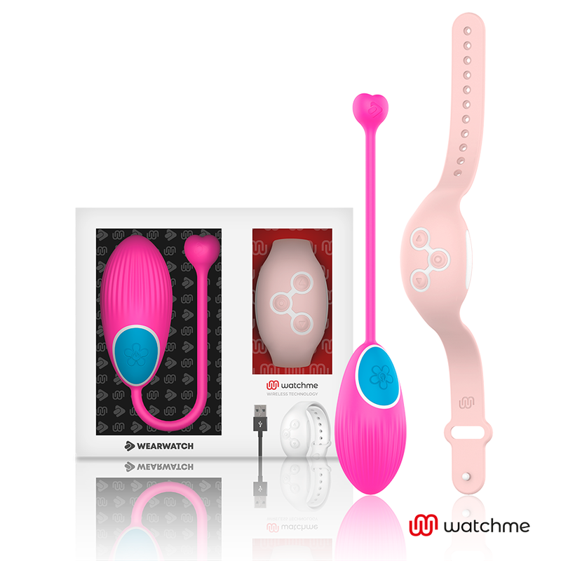 WEARWATCH WATCHME виброяйце с дистанционно, розово