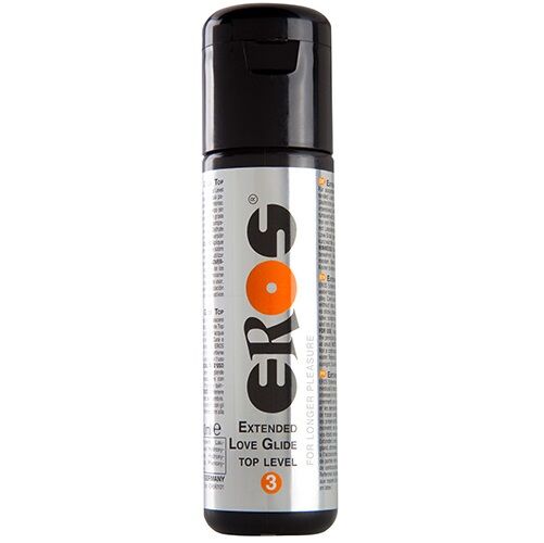 EROS Extended Love Glide Top Level 3 лубрикант на водна основа, 100 ml